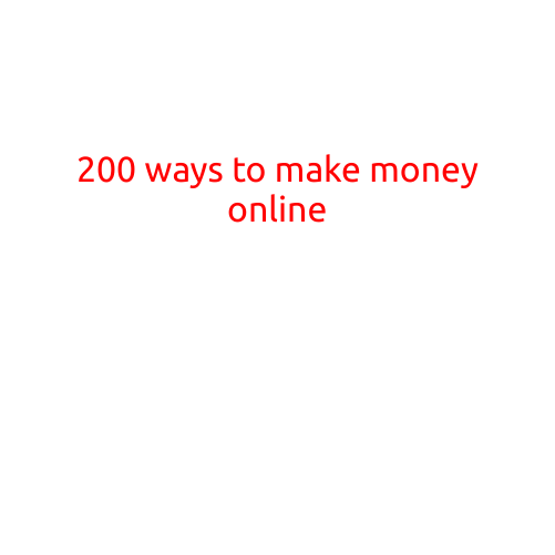 200 Ways to Make Money Online