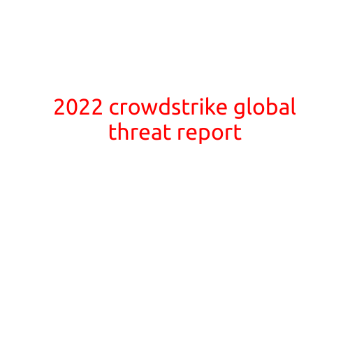 2022 CrowdStrike Global Threat Report: The Evolution of Cybersecurity Threats