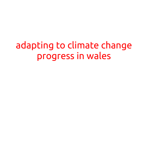 Adapting to Climate Change: Progress in Wales