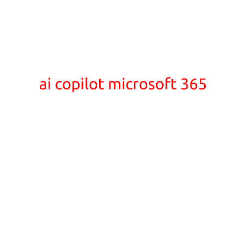 Title: "AI Copilot: The Future of Microsoft 365 Productivity"