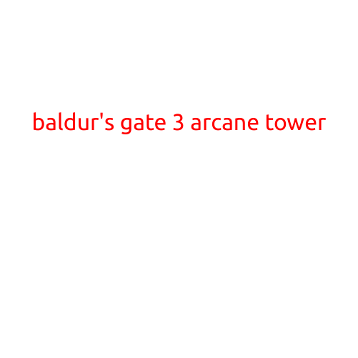 Baldur's Gate 3: Arcane Tower