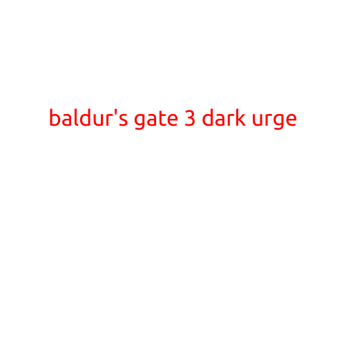 Baldur's Gate 3: The Dark Urge