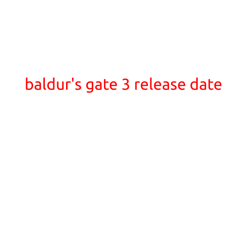 Baldur's Gate 3 Release Date: What We Know So Far