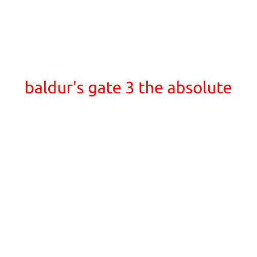 Baldur's Gate 3: The Absolute Retrospective