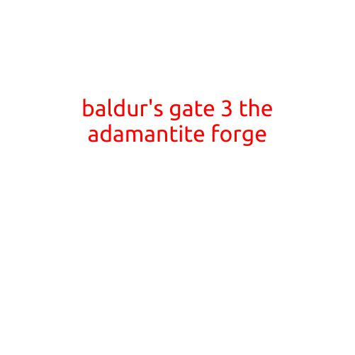 Baldur's Gate 3: The Adamantine Forge