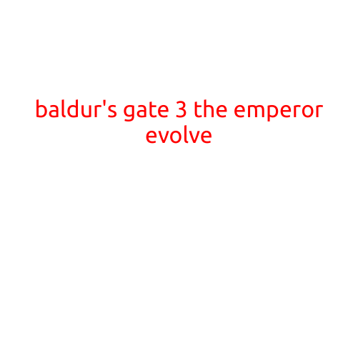 Baldur's Gate 3: The Emperor Evolved