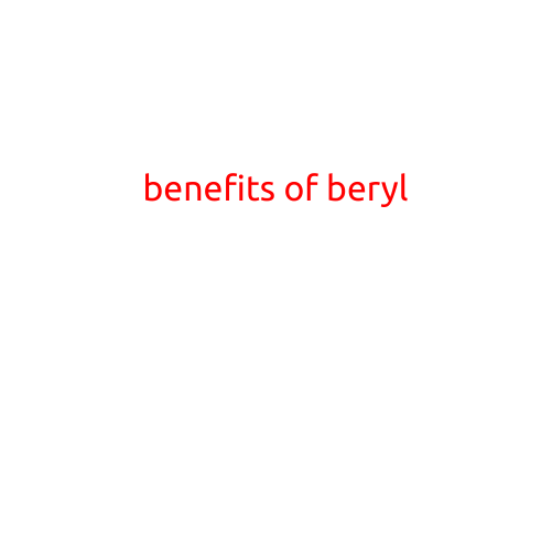 The Benefits of Beryl: A Gemstone of Wellness and Harmony