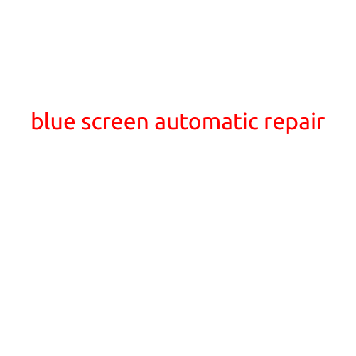 Blue Screen of Death: Automatic Repair Mode Explained