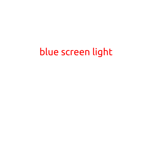 Blue Screen Light: A Game-Changer for Your Home