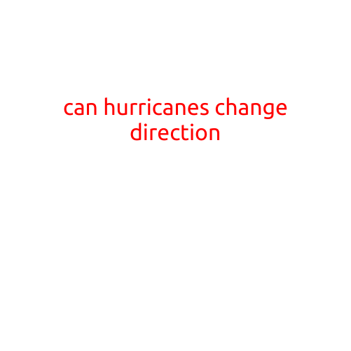 Can Hurricanes Change Direction?