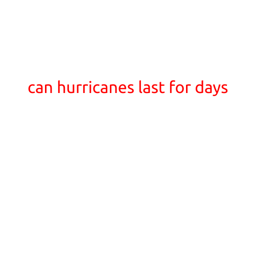 Can Hurricanes Last for Days?