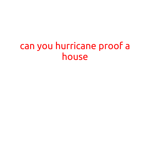 Can You Hurricane-Proof a House?