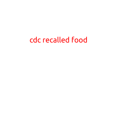 CDC Recalled Food: What You Need to Know About the Latest Food Safety Alerts