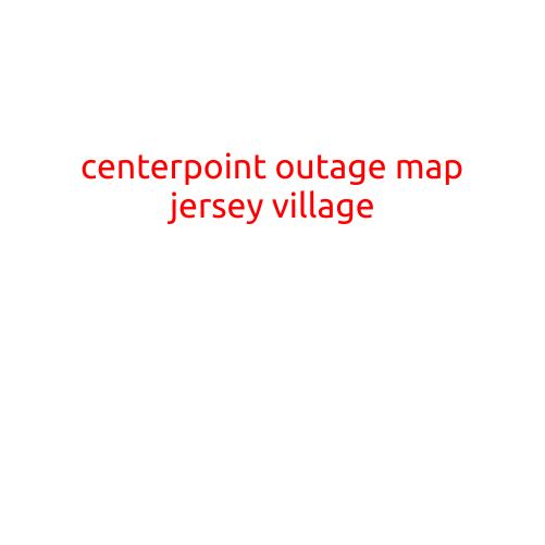 CenterPoint Outage Map: Jersey Village