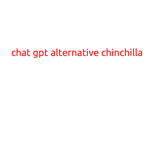 ChatGPT Alternative: Chinchilla