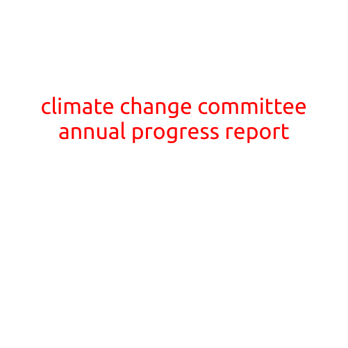 Climate Change Committee Annual Progress Report