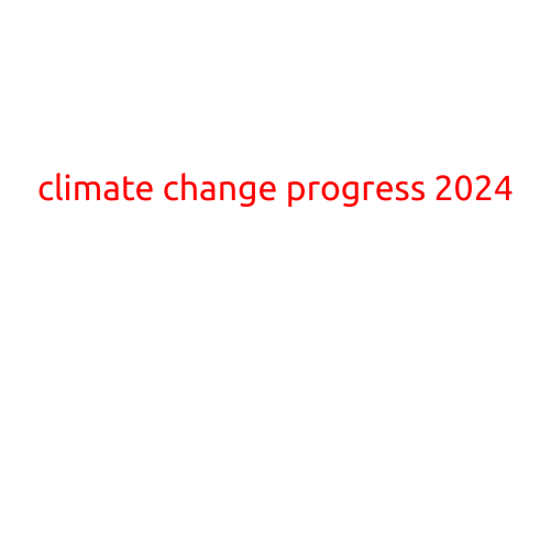 Climate Change Progress 2024: A Year of Ambitious Goals and Steady Progress