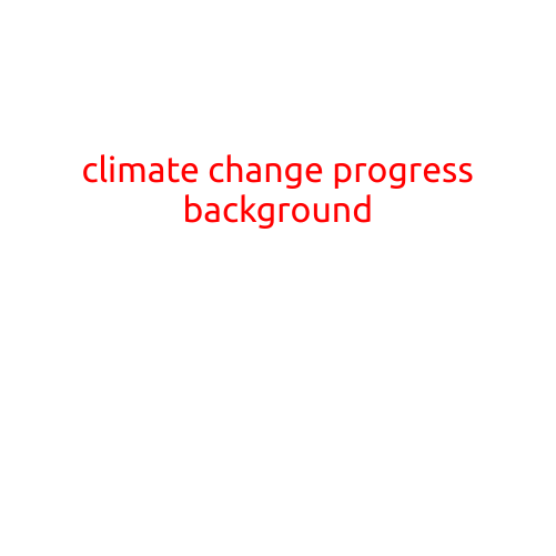 Climate Change Progress: Understanding the Background