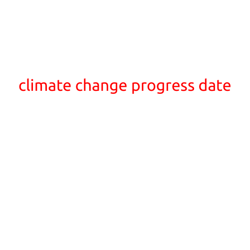 Climate Change Progress Date: A Timeline of Milestones and Achievements