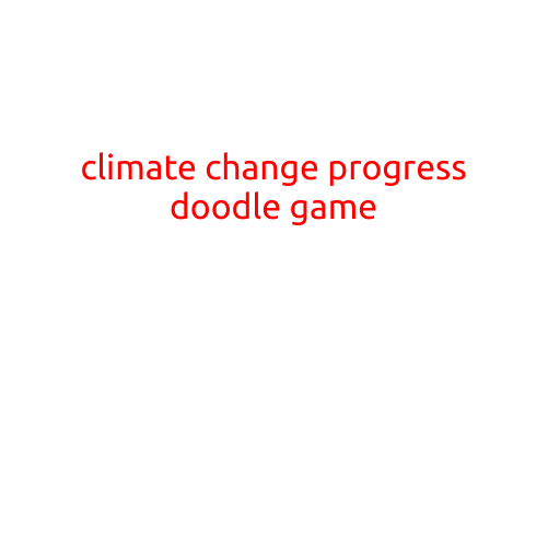 Climate Change Progress Doodle Game: Engaging Young Minds for a Sustainable Future