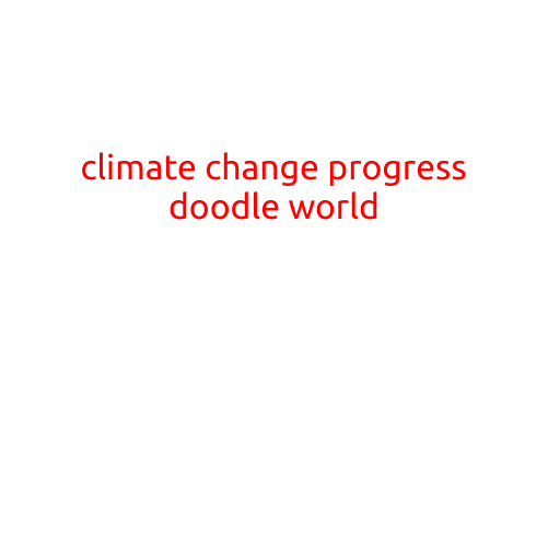 Climate Change Progress Doodle World: A Whimsical Take on Global Efforts