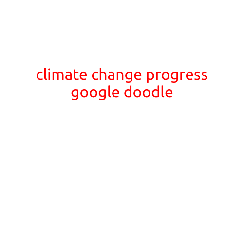 Climate Change Progress Google Doodle