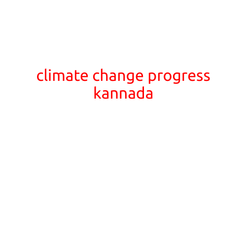 Climate Change Progress: Kannada