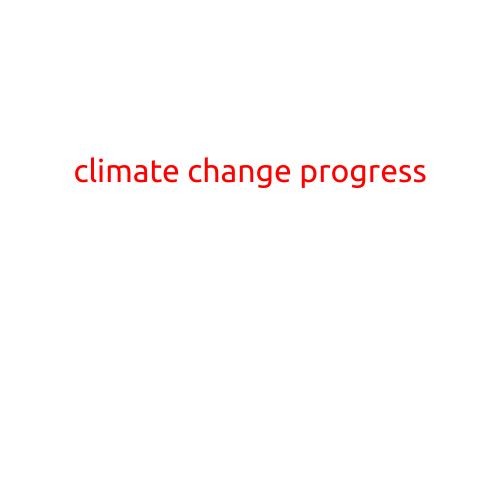 Climate Change Progress: A Glimmer of Hope Amidst the Crisis