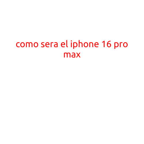 Cómo será el iPhone 16 Pro Max