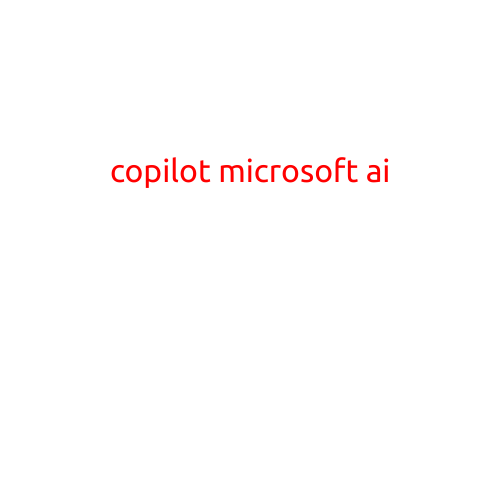 Title: "Introducing Copilot: Microsoft's AI-powered Assistant for a Smarter Workplace"