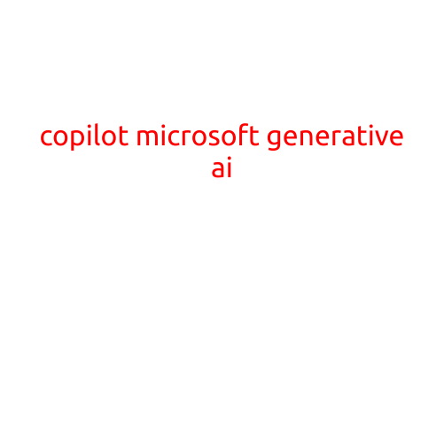 Microsoft Introduces Copilot: A Revolutionary Generative AI Tool for Developers