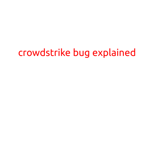 Crowdstrike Bug Explained: What is it and How Does it Affect Your Online Security?