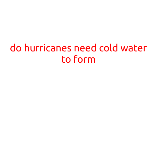 Do Hurricanes Need Cold Water to Form?