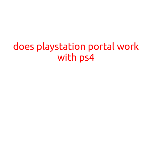 Does PlayStation Portal Work with PS4?