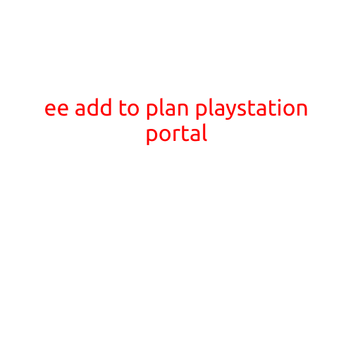 EE Add to Plan: Get Access to PlayStation Portal with Your Existing Mobile Plan