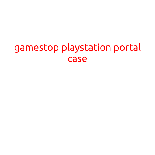 GameStop PlayStation Portal Case