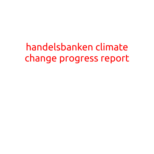 Handelsbanken Climate Change Progress Report