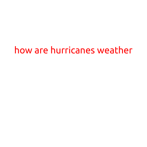 How Are Hurricanes "Weather"?