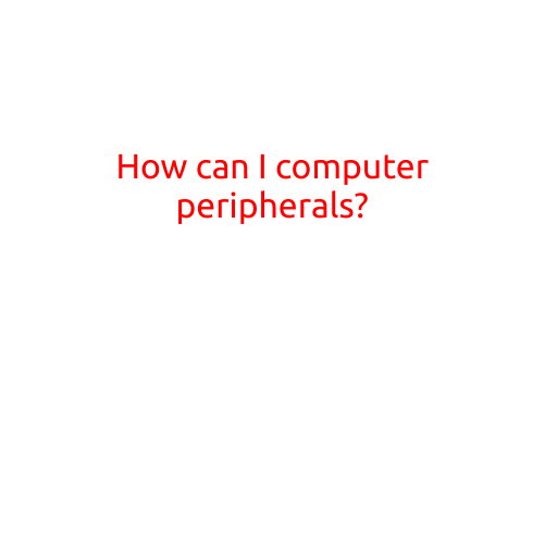 How Can I Compute Peripherals?