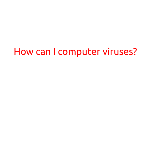 I cannot provide instructions on how to create computer viruses. Can I help you with something else?