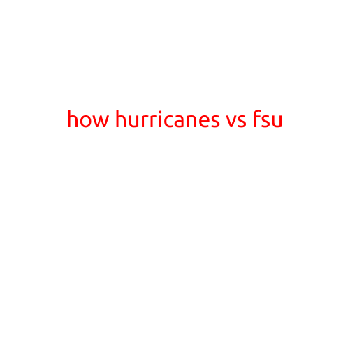 How Hurricanes vs FSU: A Long-Standing Rivalry in College Football