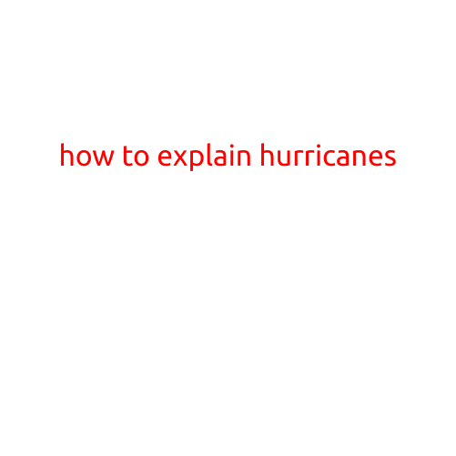 How to Explain Hurricanes: A Guide for Understanding and Communicating the Basics