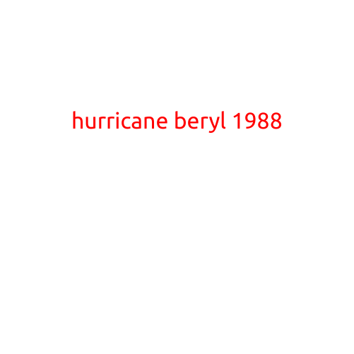 Hurricane Beryl (1988)