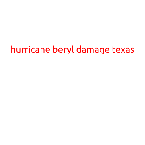 Here is a sample article with the title "Hurricane Beryl Damage in Texas":