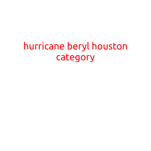 Hurricane Beryl Brings Category 3 Storm Surge to Houston