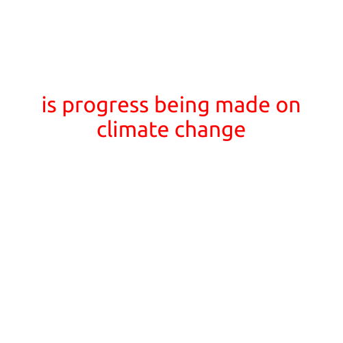 Is Progress Being Made on Climate Change?