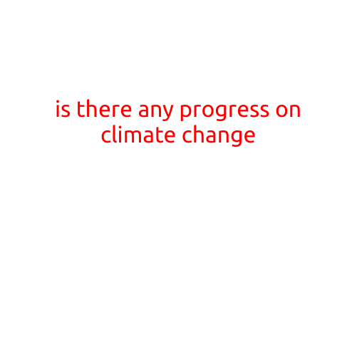 Is There Any Progress on Climate Change? An Update on Global Efforts to Combat Global Warming