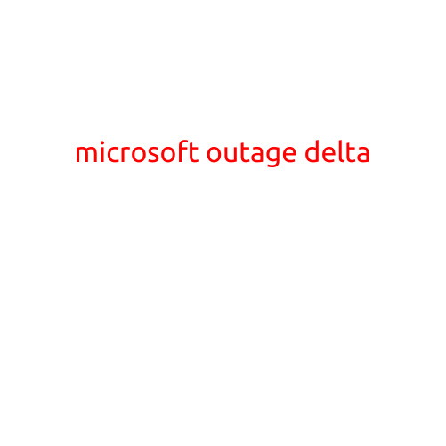 Microsoft Outage Causes Disruption for Delta Airlines