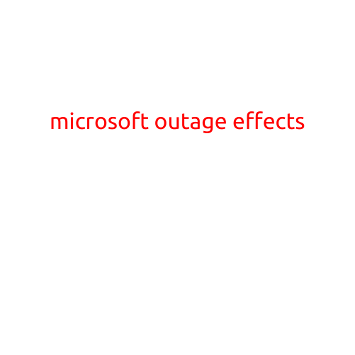 Microsoft Outage Effects: A Review of the Recent Disruption and Its Impact on Users