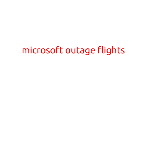 Microsoft Outage Causes Chaos in Air Travel Industry